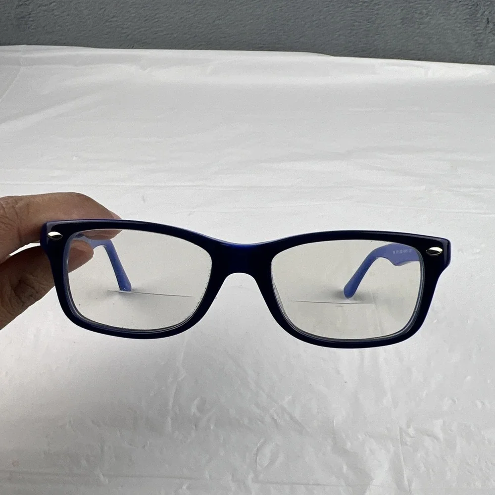 Ray-Ban Jr. RB1531 3839 Vista Polished Blue Eyeglasses 46-16-125 Frames Only